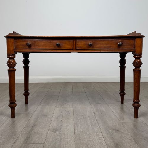 Antique 19th Century Victorian Writing Table in Mahogany