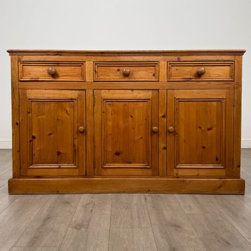 Vintage 20th Century Farmhouse Sideboard in Pine