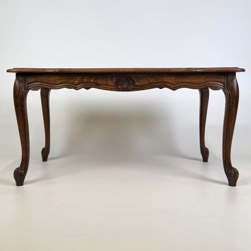 Antique 20th Century Small Coffee Table in Oak