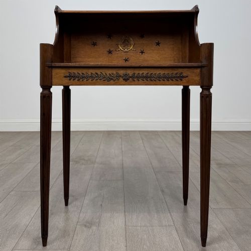 Antique 20th Century French Side Table in Mahogany