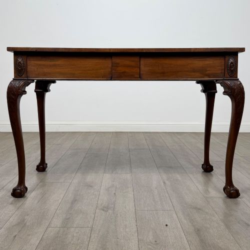 Antique 19th Century Chippendale Style Side Table in Mahogany
