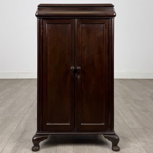 Antique 20th Century Edwardian Cupboard in Mahogany