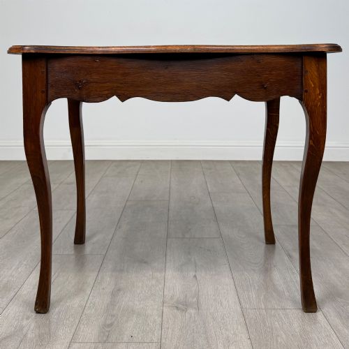 Antique 20th Century Good Quality French Side Table in Oak