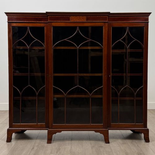 Antique 19th Century Victorian Display Cabinet by Jas Shoolbred