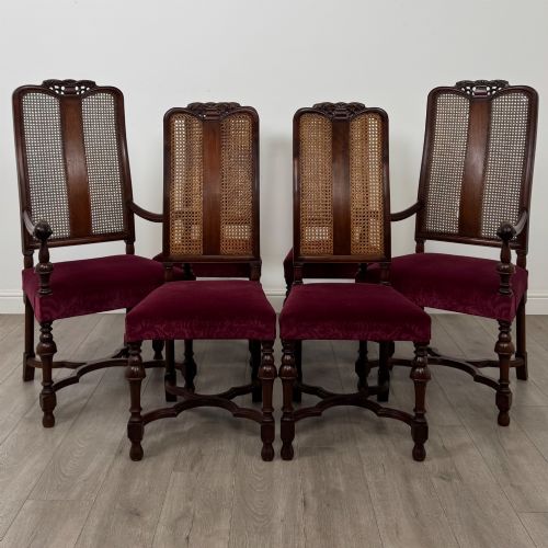 Antique 20th Century Set of 6 Mahogany Dining Chairs