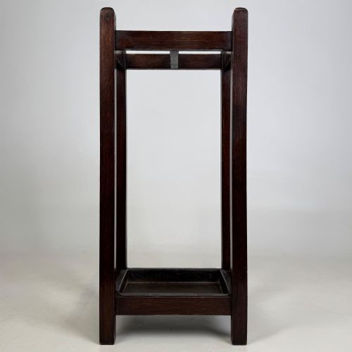 Antique 20th Century Small Edwardian Umbrella Stand in Oak