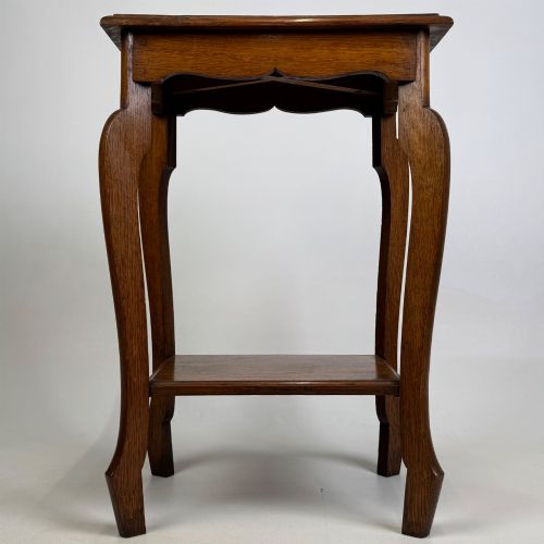 Antique 20th Century Edwardian Side Table in Oak