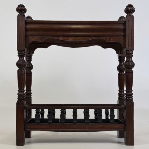 Antique 20th Century Edwardian Umbrella Stand in Oak