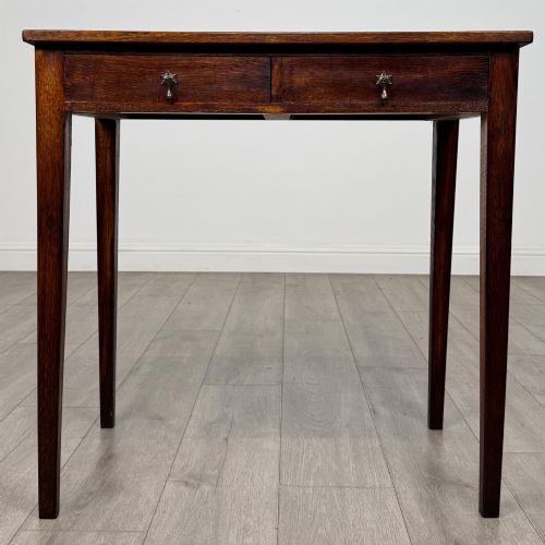 Antique 20th Century Edwardian Side Table in Oak