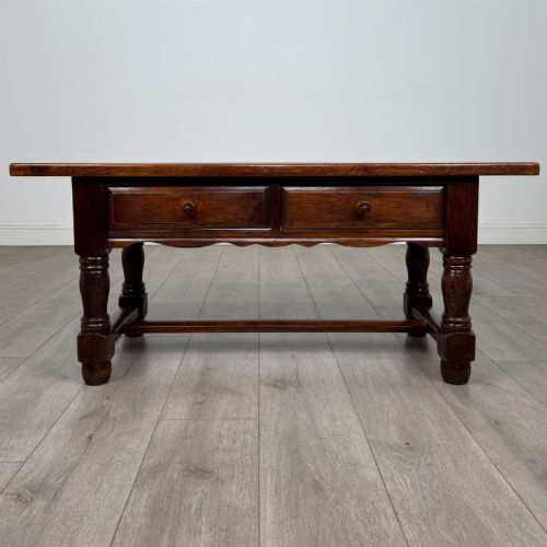Antique 20th Century Good Quality Coffee Table in Oak