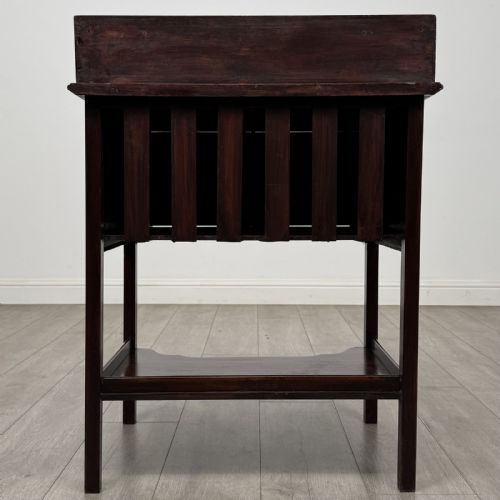 fig 5. Antique Edwardian Mahogany Cupboard | Marble Top