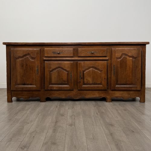 Vintage Large Oak Sideboard | Four Doors & Two Drawers