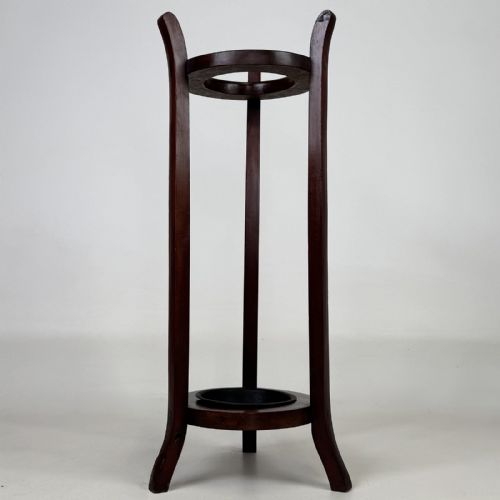 Antique Mahogany Umbrella Stand | Three Legs