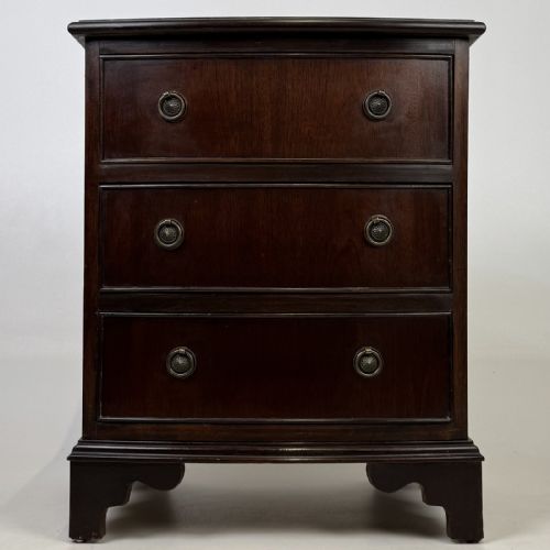 Antique Small Mahogany Chest of Drawers | Inlaid Top