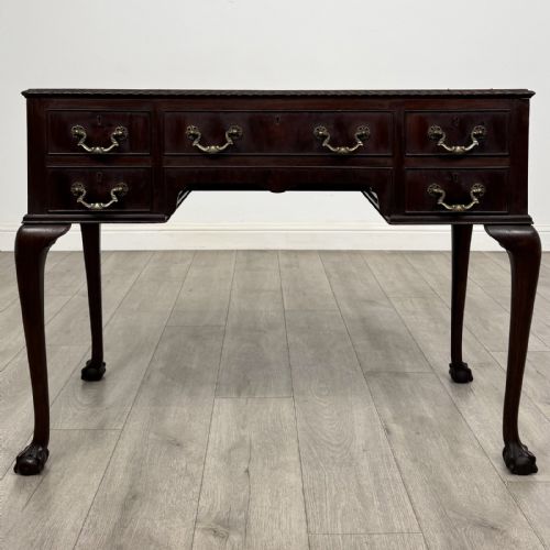 Antique Edwardian Mahogany Writing Table | Home Office Desk