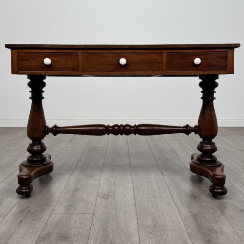 Antique Victorian Mahogany Writing Table | Home Office Desk