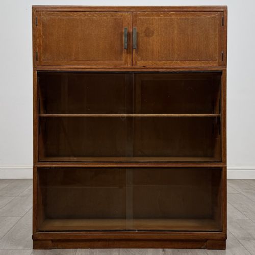 Vintage 20th Century Oak Stacking Bookcase | by Minty of Oxford