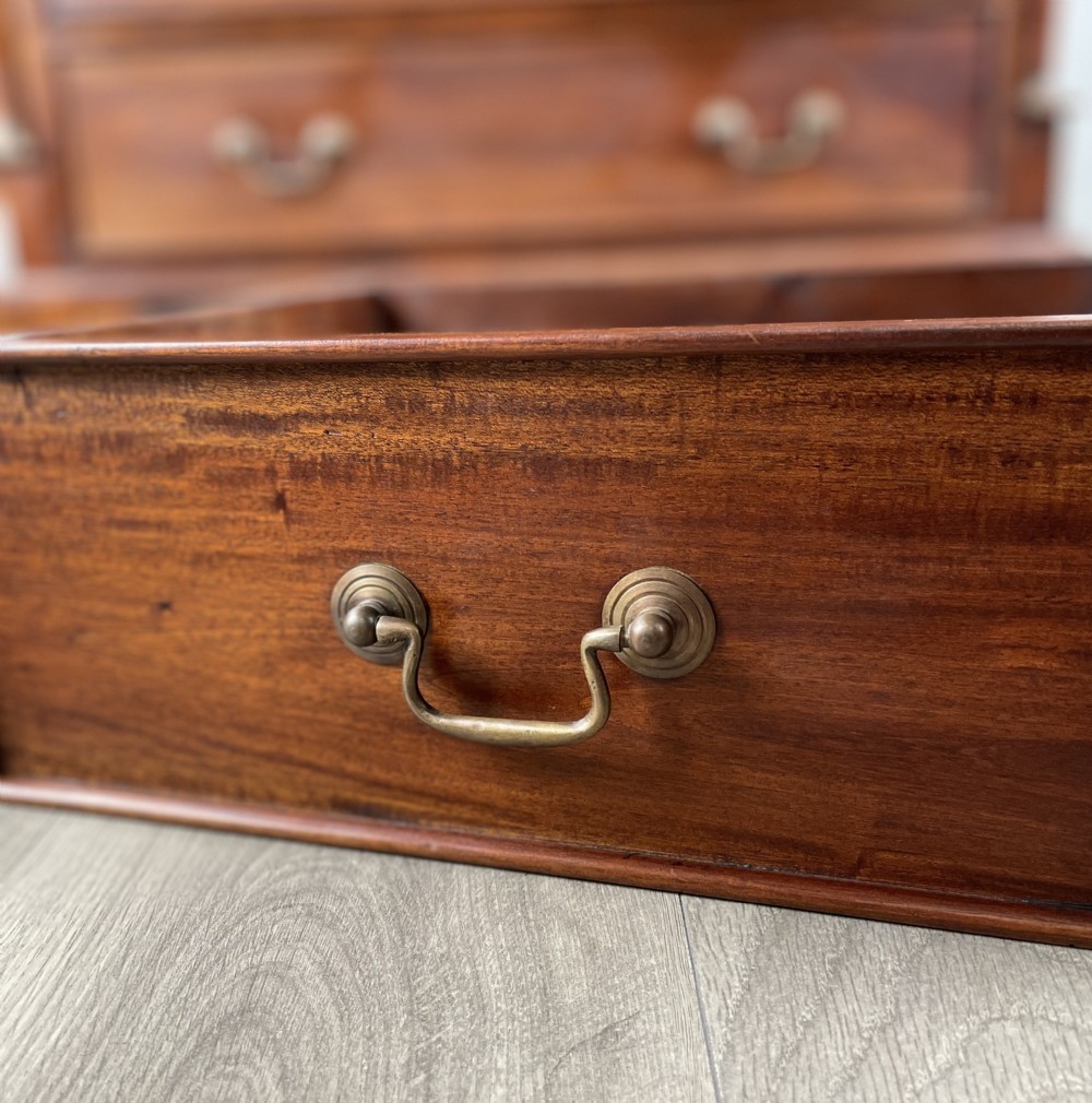 Antique Dwarf Chest Of Drawers In Mahogany View IV