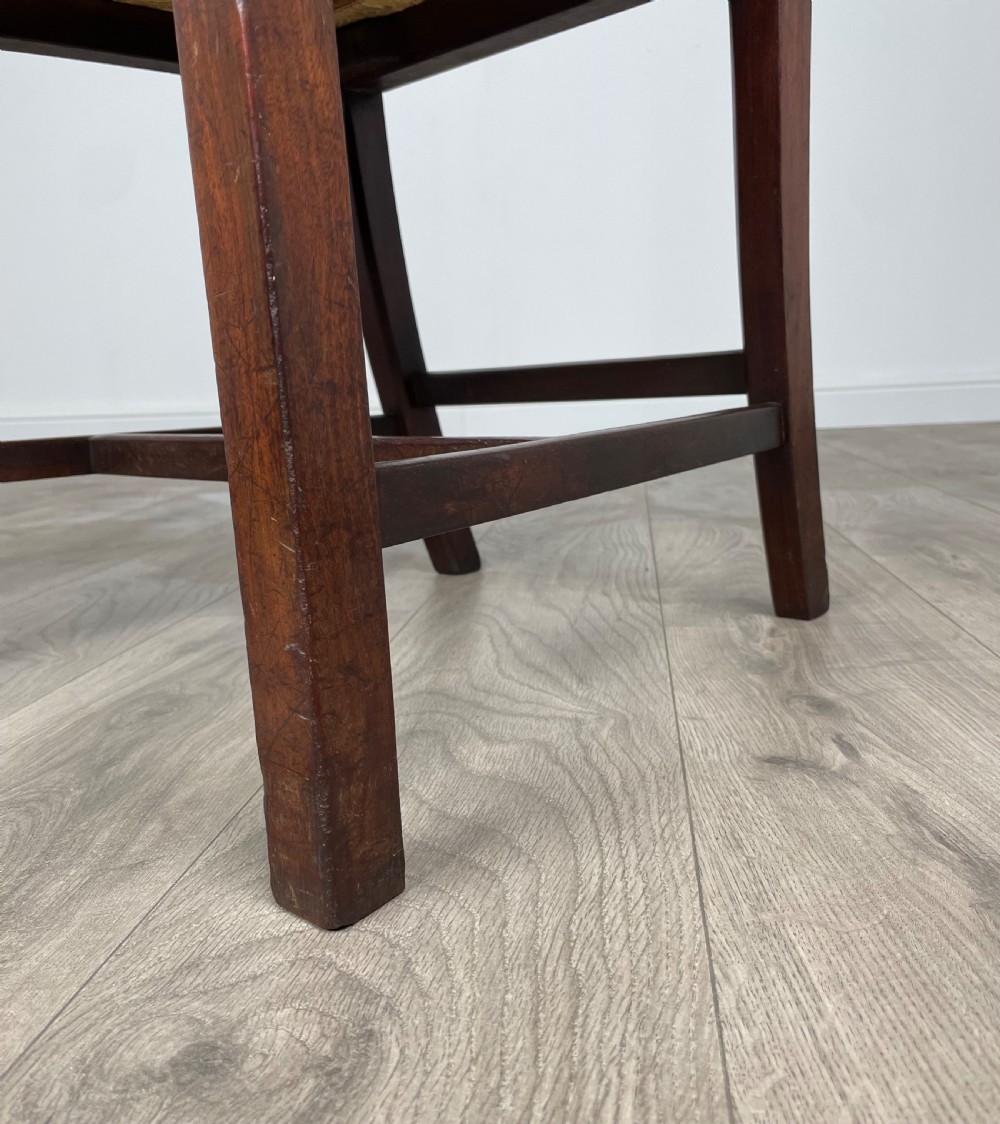Antique 18th Century Set Of 6 Dining Chairs In Mahogany View VI