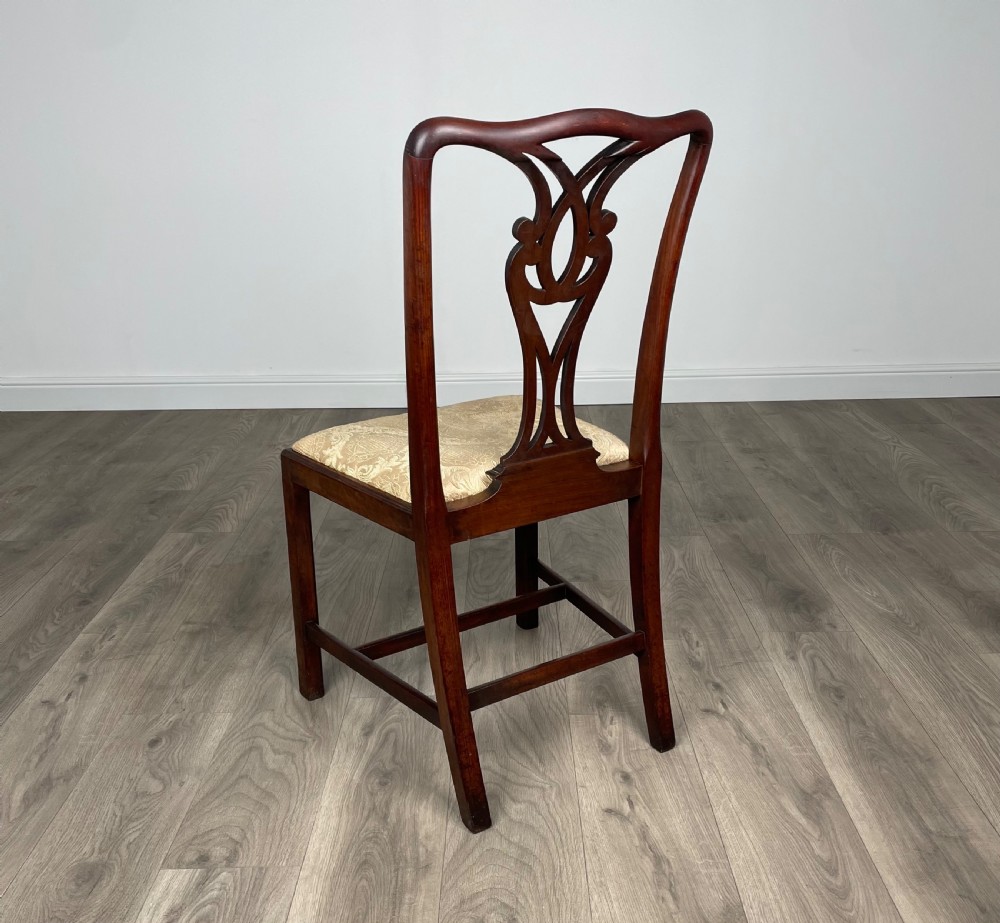 Antique 18th Century Set Of 6 Dining Chairs In Mahogany View VII