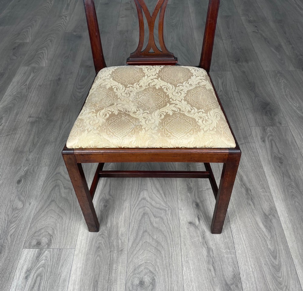 Antique 18th Century Set Of 6 Dining Chairs In Mahogany View VIII