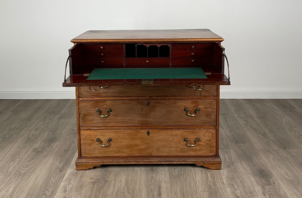 Antique 18th Century Secretaire Chest Of Drawers In Mahogany View II