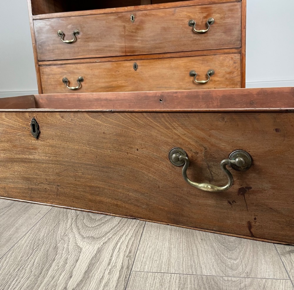 Antique 18th Century Secretaire Chest Of Drawers In Mahogany View IV