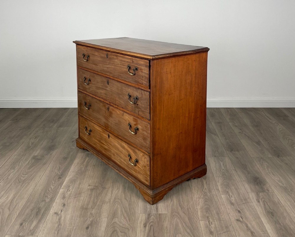 Antique 18th Century Secretaire Chest Of Drawers In Mahogany View V