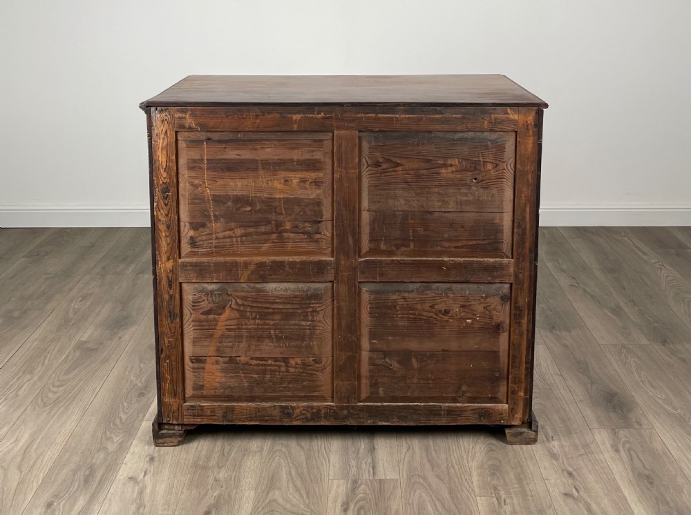 Antique 18th Century Secretaire Chest Of Drawers In Mahogany View VI