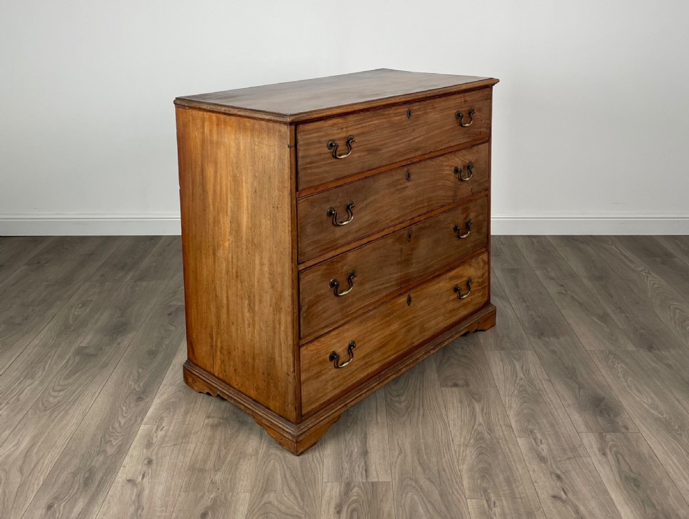 Antique 18th Century Secretaire Chest Of Drawers In Mahogany View VII