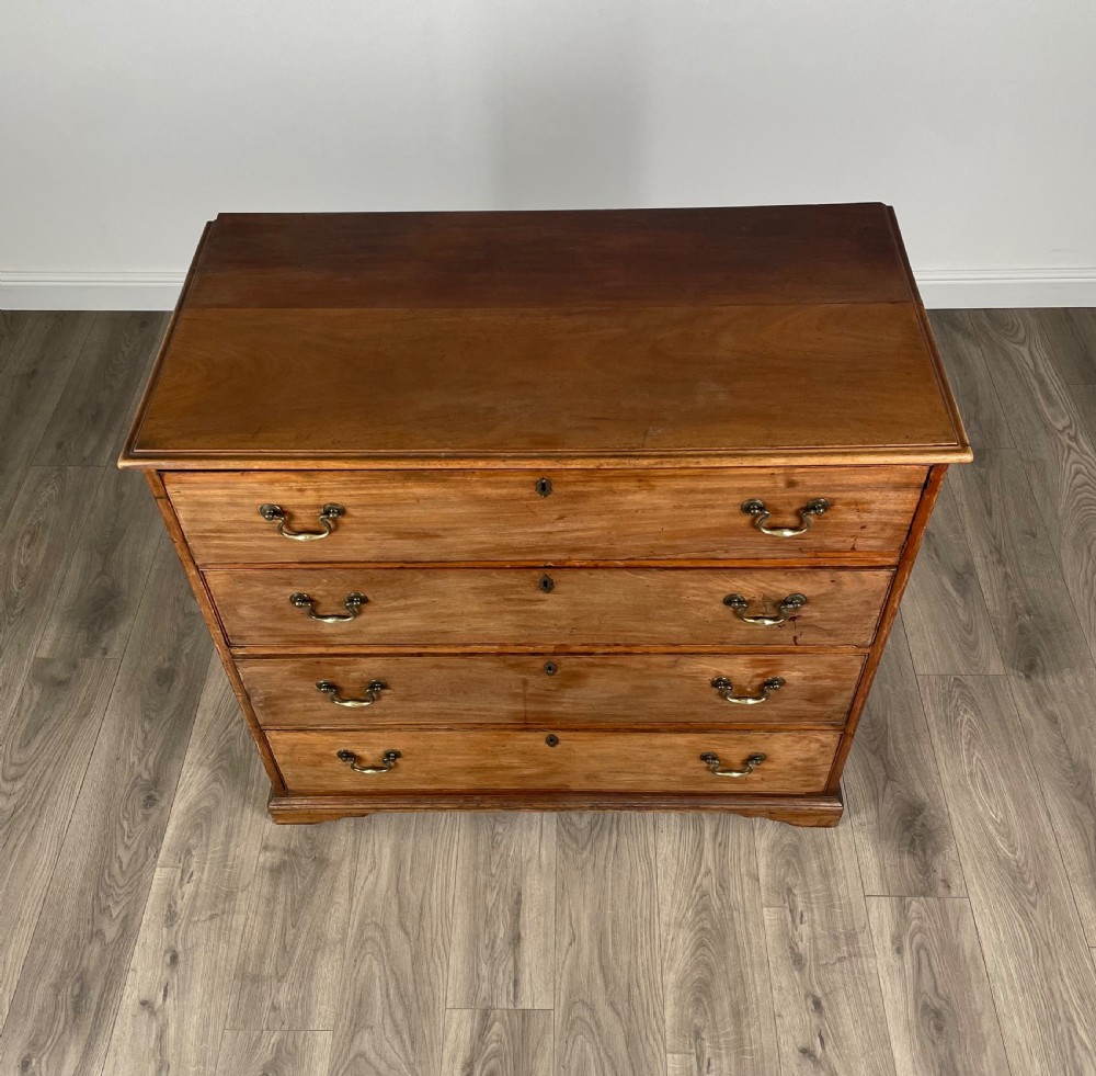 Antique 18th Century Secretaire Chest Of Drawers In Mahogany View IX