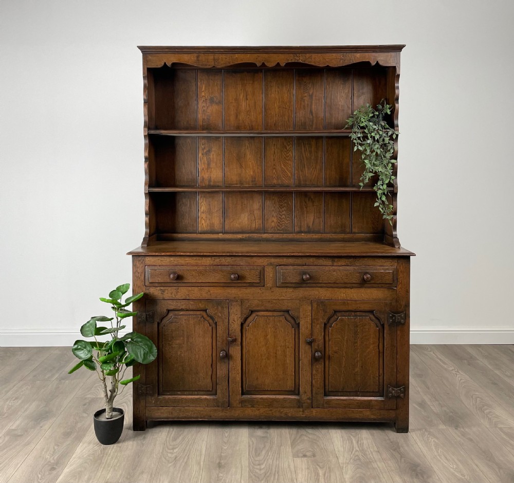 Antique 19th Century Dresser In Oak