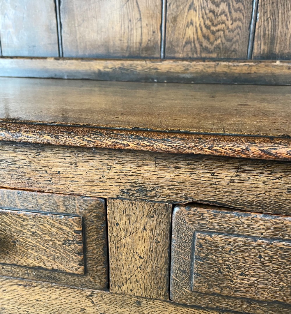 Antique 19th Century Dresser In Oak View VIII