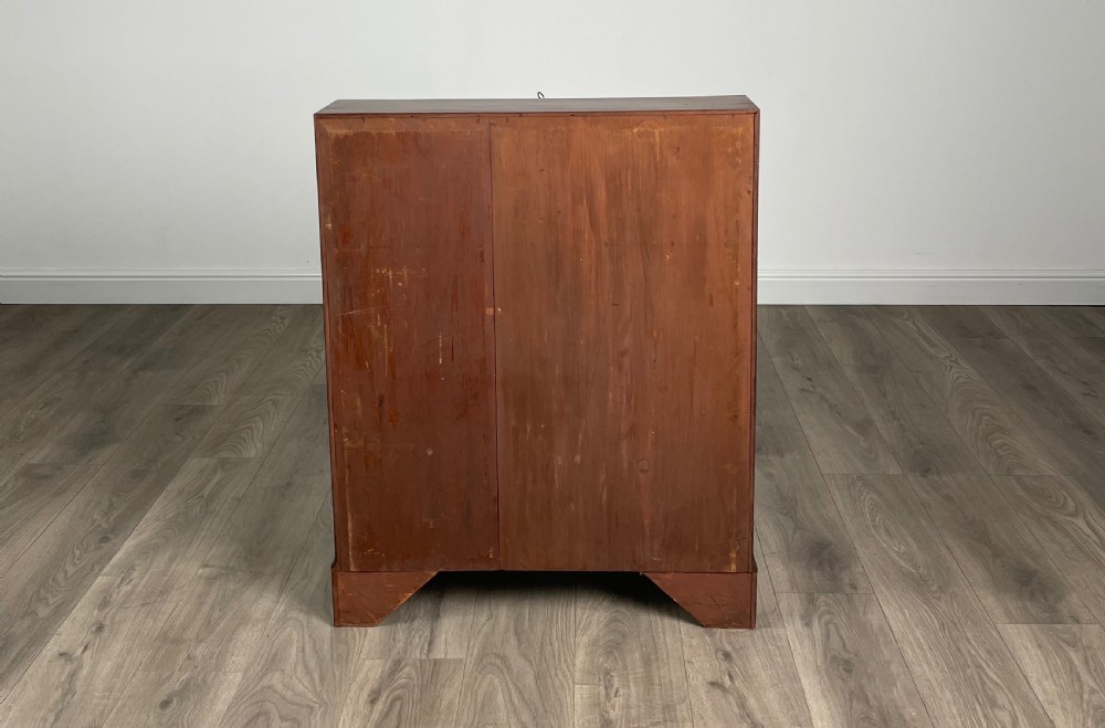 Antique Georgian Style Bureau Of Small Proportion In Walnut View IX