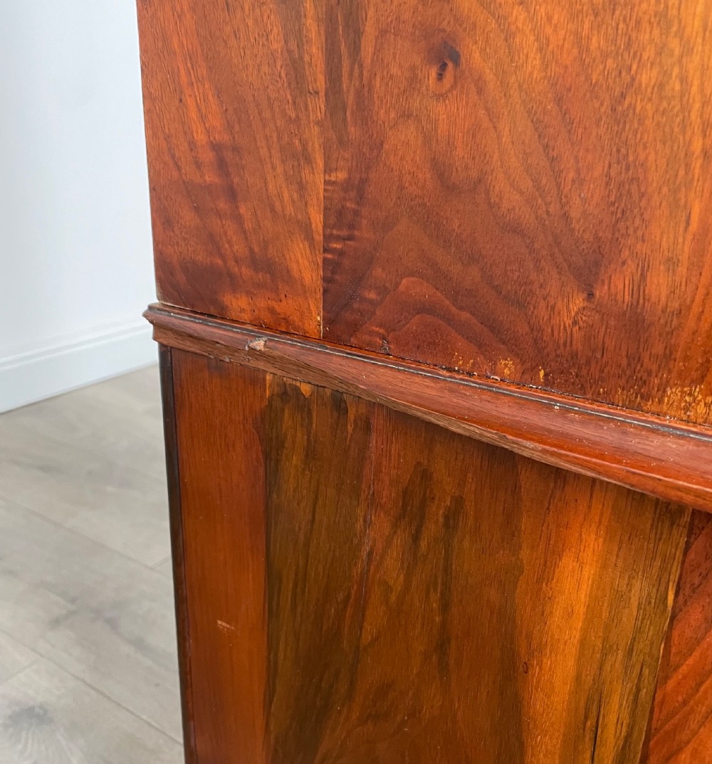 Antique 20th Century Wardrobe In Walnut View X