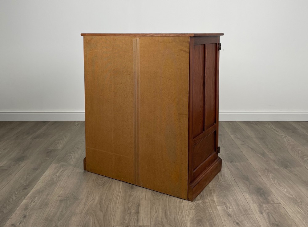Antique 20th Century Old Charm Cupboard In Oak View VII