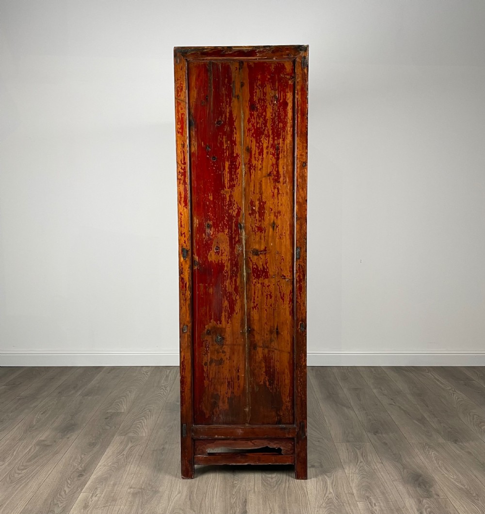 Antique 19th Century Chinese Cupboard In Ebonised Pine View VIII