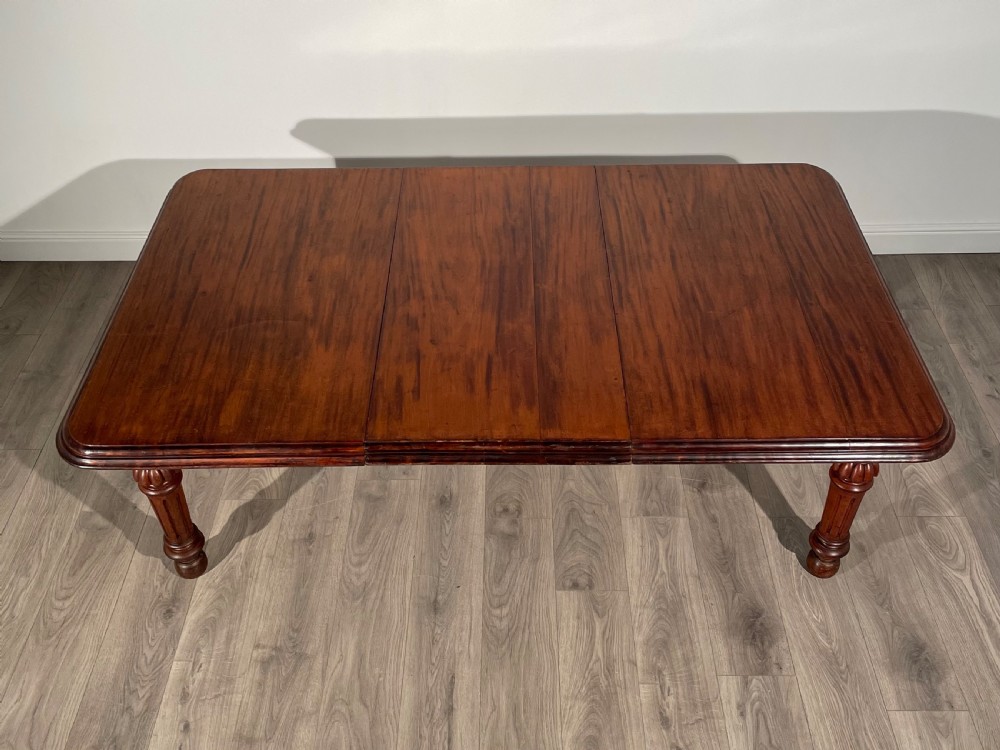 Antique 19th Century Dining Table In Mahogany View V