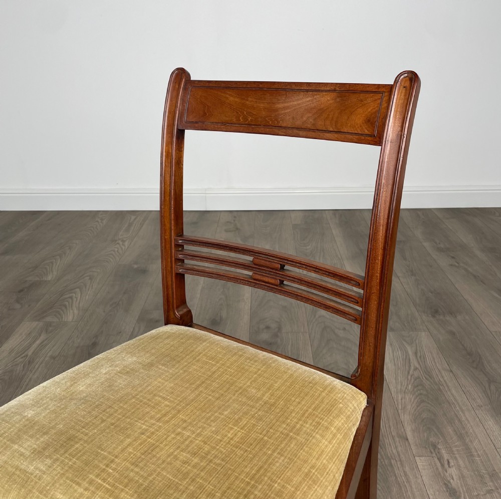 Antique 18th Century Set Of 6 Dining Chairs In Mahogany View III