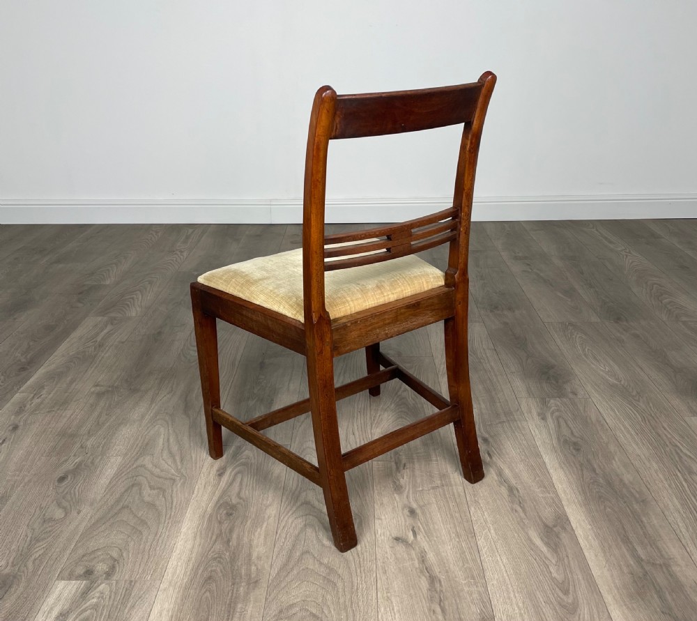 Antique 18th Century Set Of 6 Dining Chairs In Mahogany View VIII