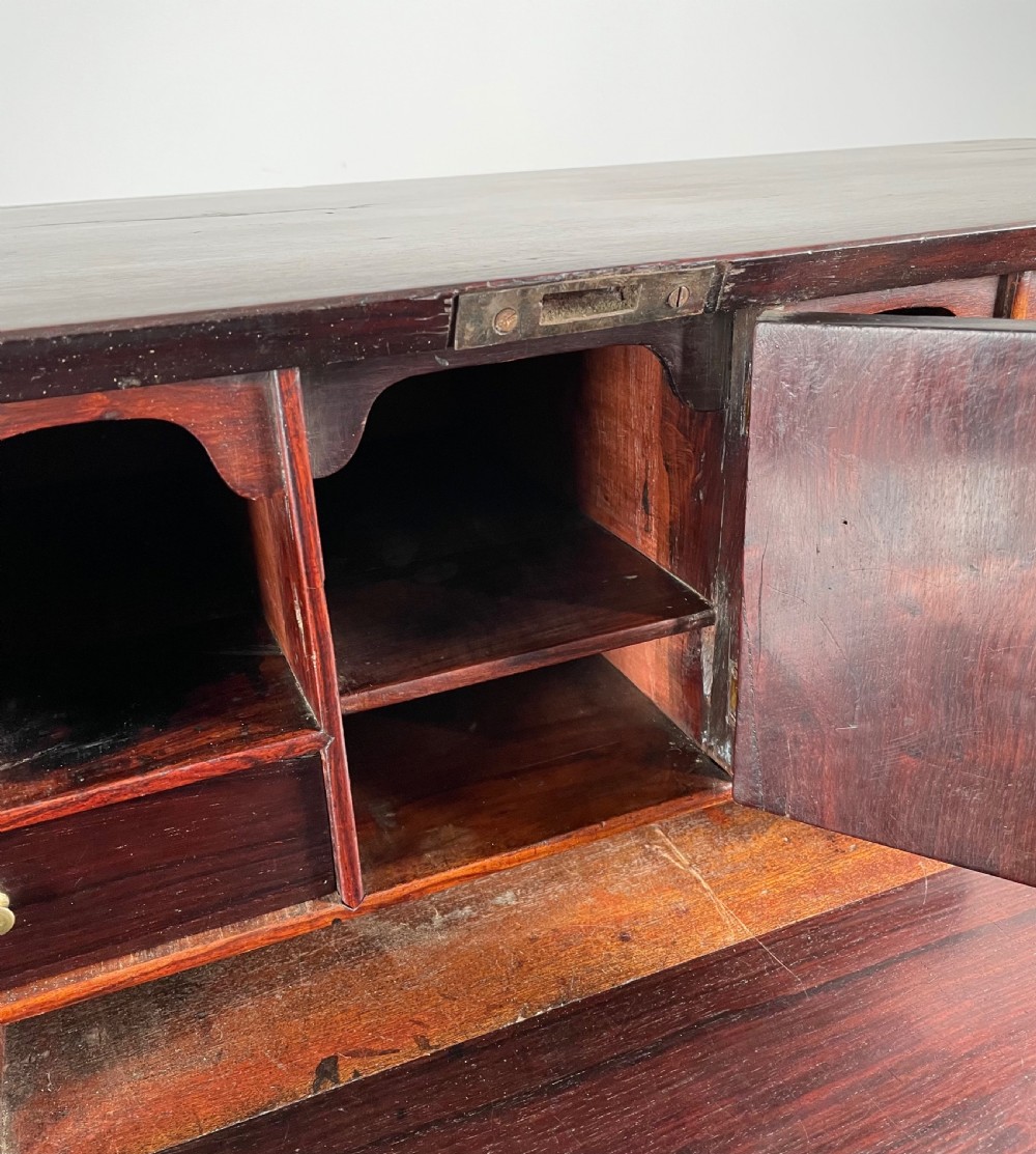 Antique 18th Century Bureau In Rosewood View X