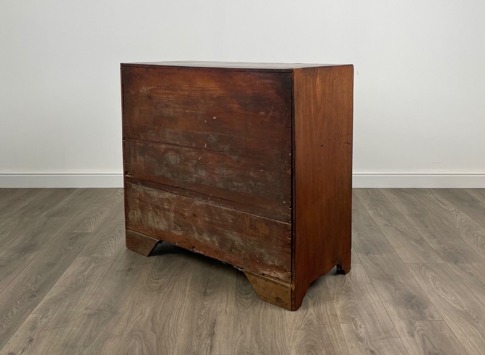 Antique 18th Century Inlaid Chest Of Drawers In Mahogany View X
