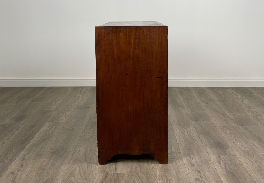Antique 18th Century Inlaid Chest Of Drawers In Mahogany View XI
