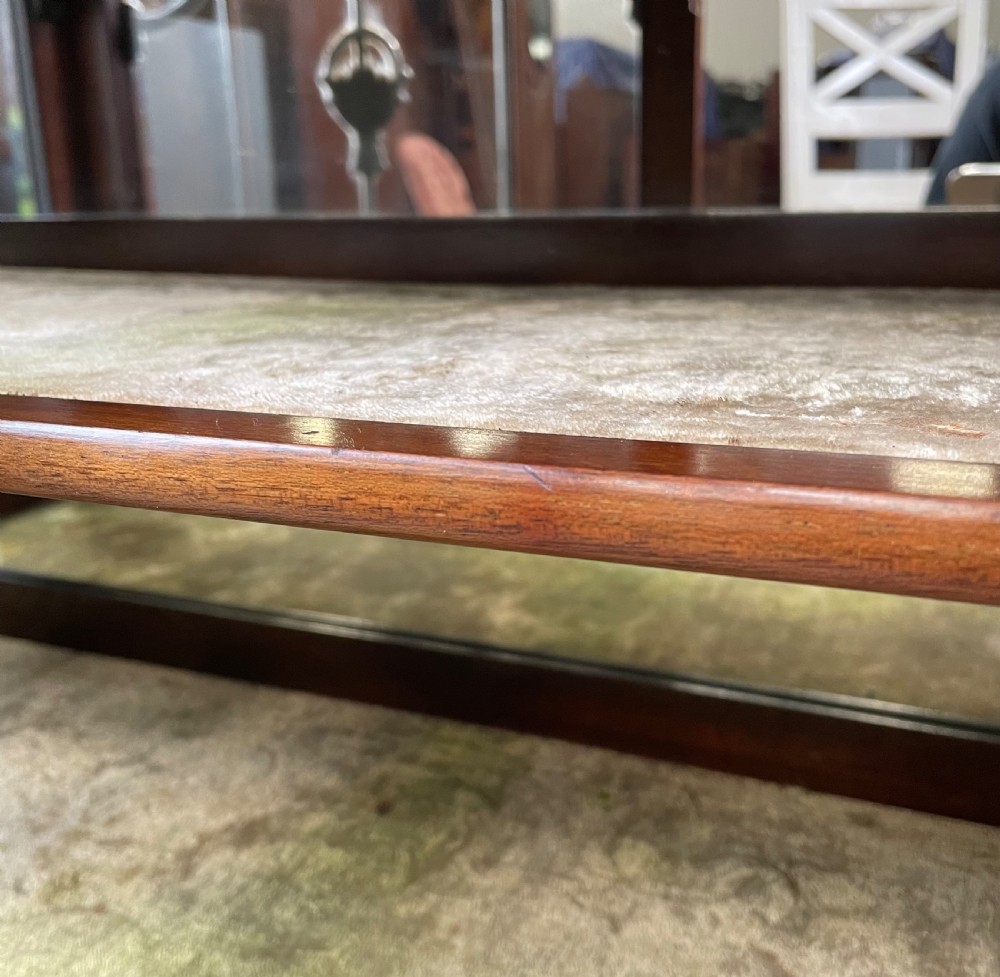 Antique 19th Century Display Cabinet In Mahogany View XI