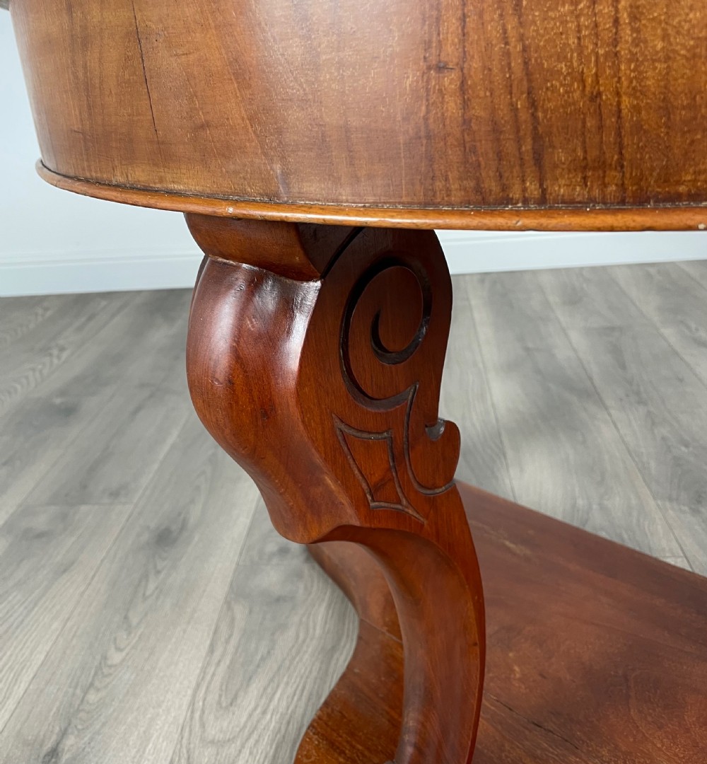 Antique 19th Century Marble Top Washstand In Mahogany View V