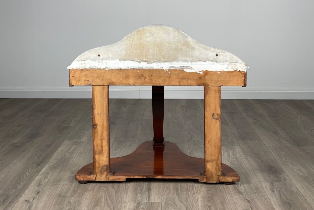 Antique 19th Century Marble Top Washstand In Mahogany View VI