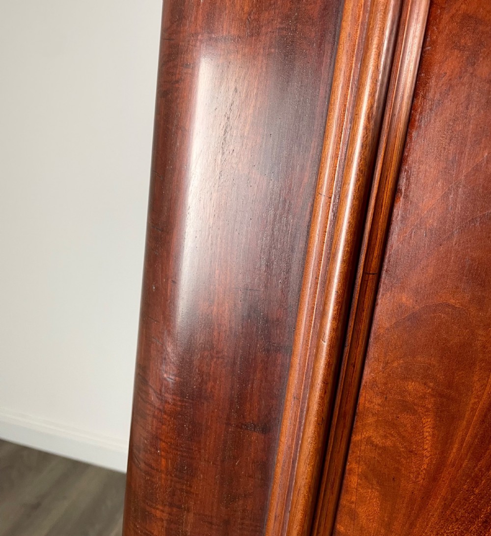 Antique 19th Century Wardrobe In Mahogany View VIII