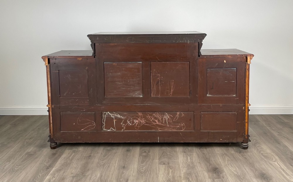 Antique 19th Century Sideboard In Olive Wood View XI