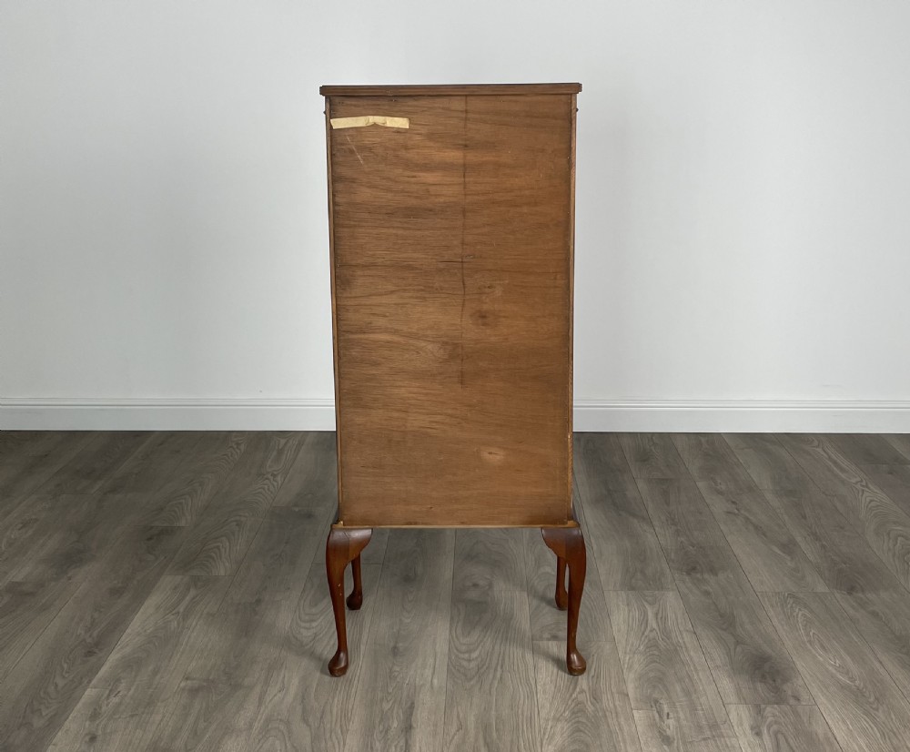 Antique Edwardian Small Display Cabinet In Mahogany View X