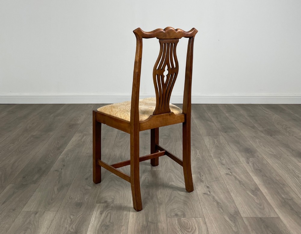 Antique 18th Century Set Of 6 Dining Chairs In Mahogany View VII
